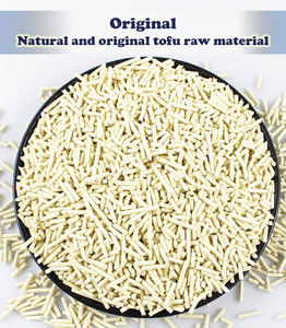 Umwelt freundliche reine Tofu Katzenstreu natürliche spülbare Original Sand Garten bedarf - Product Image 3
