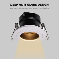 Fabricant de LED, downlight LED COB, éclairage encastré, spots LED, downlight LED GU10 pour salle de bain intérieure