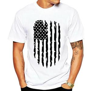 Camiseta de manga corta informal de verano de mezcla de algodón transpirable con gráfico 3D para hombre OEM - Product Image 2