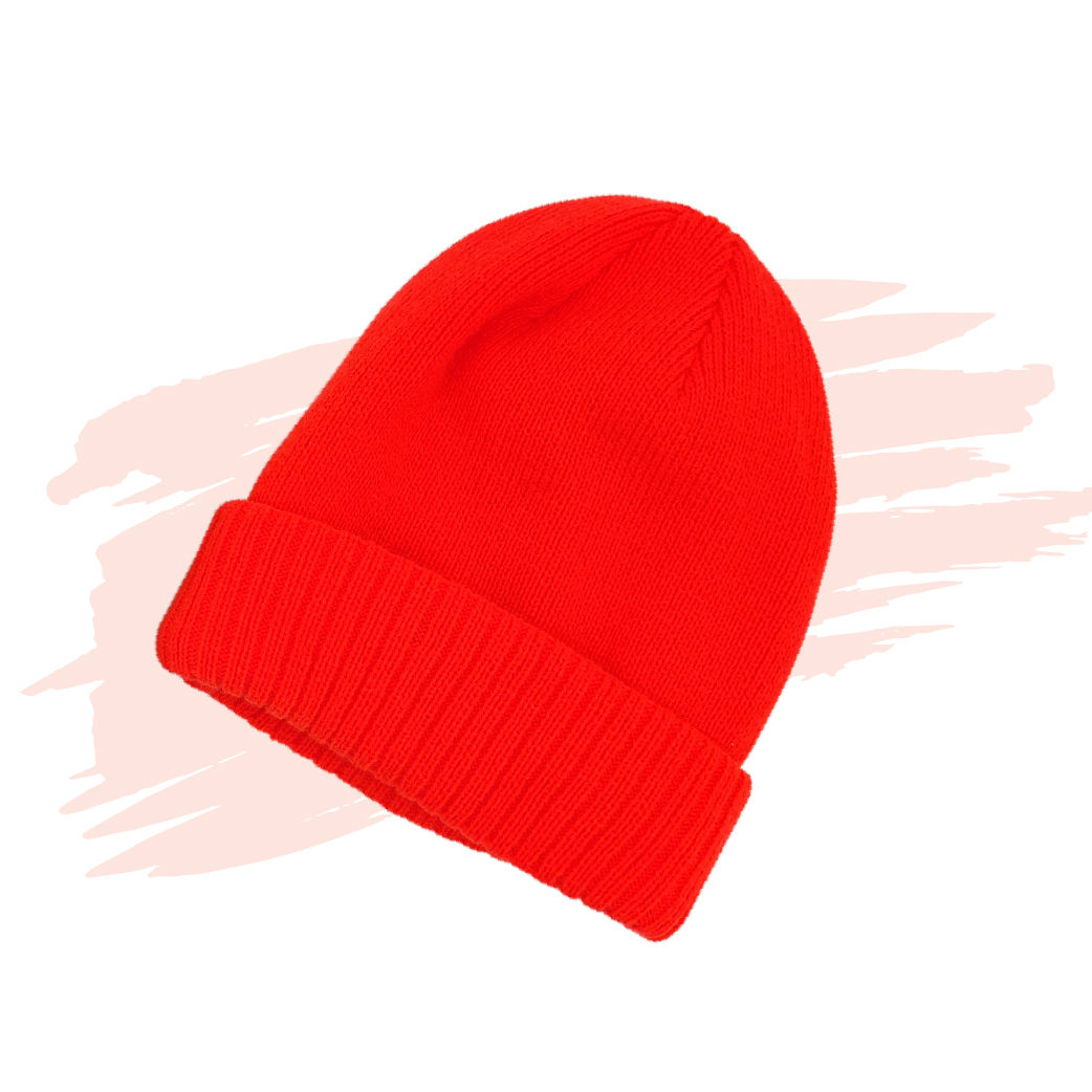 1.สีส้มแดง