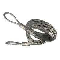 Manchon de tirage de câble flexible en treillis métallique galvanisé