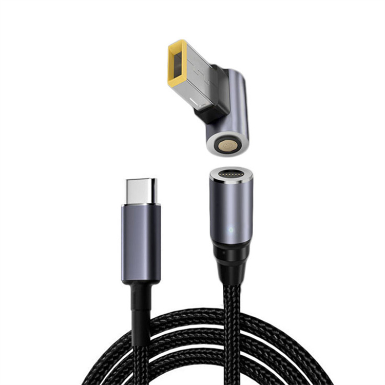 PD 100W Laptop Power Charger Adapter USB Type-C Female To DC Male Jack Plug - View #3