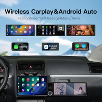 ZWNAV Pantalla de 13.1"+12.3" para Volkswagen Touran 2004-2015, Unidad Principal Android 15 con Carplay, DSP, GPS, Radio Multimedia para Auto, Estéreo OEM