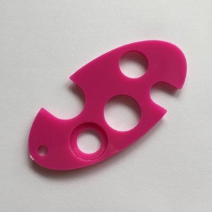 Abridor de botellas de plástico triangular ovalado de 6*3cm, 4*4cm para botella de rodillo, herramienta dispensadora auxiliar de apertura de tapa multifunción - Product Image 5