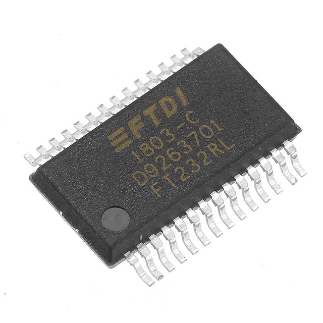FT232 FT232R FT232RL IC USB TO SERIAL UART 28-SSOP Chip for Arduino - products that work with official Arduino bo