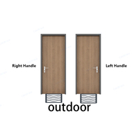 Cerradura de puerta inteligente electrónica sin llave con código RFID, aplicación de huella dactilar para puerta exterior, resistente al agua, para corredera de aluminio y vidrio