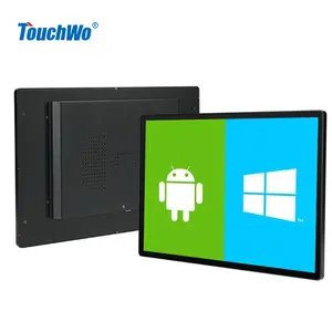 Touchwo 43 55 65 pouces écran tactile capacitif led tableau blanc interactif 10 points de contact moniteur d'affichage lcd pour les écoles