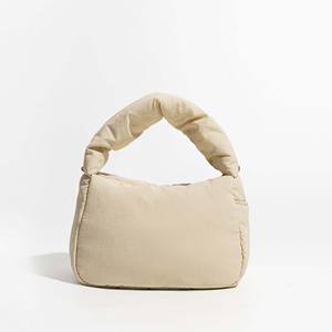 <span class=keywords><strong>Mini</strong></span> sac à main rembourré personnalisé pour femmes sac à bandoulière matelassé en nylon sacs à provisions sacs à main légers à fermeture éclair - Product Image 6