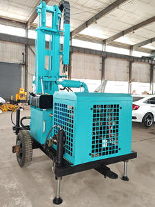 Diesel Boorgat Kern Tractor Gemonteerd Hydraulische Waterput Boorinstallatie Machine Oliemijn Roterende 100M 200M 300M Boorinstallatie" - Product Image 3