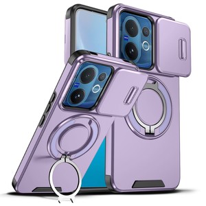 Nuova <span class=keywords><strong>Cover</strong></span> Protettiva per VIVO V60/V50/V50lite/S19Pro con Design Innovativo, Supporto Invisibile a Finestra Scorrevole e Anello Anti-Caduta - Product Image 4