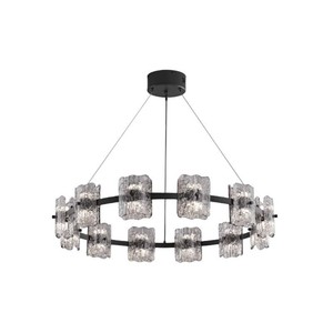 โคมไฟระย้าทองแดงแท้สไตล์อิตาลี ปี 2024 ดีไซน์หรูหรา ทันสมัย เรียบง่าย สำหรับห้องนั่งเล่นและห้องรับประทานอาหาร - Product Image 2