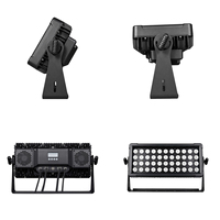 Projecteur LED étanche Redsun pour extérieur, 44x10W RGBW 4-en-1, IP65, avec contrôle DMX pour concerts, événements et fêtes