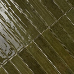 Piastrella Verde Medina 5 X 30 Cm Finitura Lucida Bordi Irregolari - Product Image 6