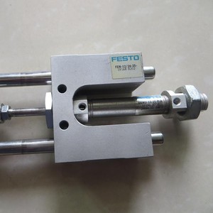 Cylindre piloté Festo FEN-12-16-25 19168 à double tige de piston, corps en acier, magnétique, pour usage industriel - Product Image 2