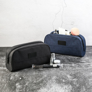 BSCI <span class=keywords><strong>vente</strong></span> directe d'usine <span class=keywords><strong>voyage</strong></span> pour hommes pour trousse de toilette conception personnalisée marque privée sac de maquillage fermeture éclair beauté quotidien personnalisé - Product Image 6