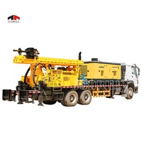 Forageuse Rotative Hydraulique Profonde DTH à Prix Avantageux, 150m 200m 300m, pour Puits d'Eau