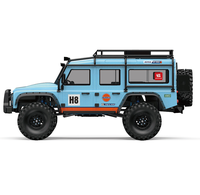 MJX HYPER GO H8H V2 FOC RC Crawler, Vehículo Todoterreno sin Escobillas 1/8, Simulación de 8 Canales con Luz, Bloqueo Diferencial, Programación por Aplicación