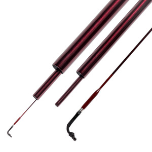 Canne à pêche Red Moon, action extra rapide, fibre de carbone, style taïwanais, guides SIC, pour carpes crucianes, rivières, lacs, réservoirs, étangs - Product Image 2