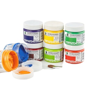 Peinture Gouache Non toxique, article de marque japonaise, vente en gros pour étudiants G1100, 100ml - Product Image 2