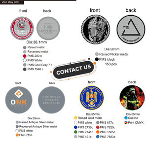 Monedas con logotipo de aleación de Zinc 3D hechas a medida de diseño gratuito, oro, plata, latón, cobre, Metal, recuerdo, monedas de desafío, estilo moderno y antiguo - Product Image 3