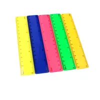 Sparkling Fun for Kids: 20cm Transparent Ruler with Glitter Water in S