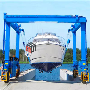 Barche a vela su misura Yacht Marine Travelift paranco 100t 150t 200t 300t 400t 600 1000 Ton Mbh Mobile Boat paranco prezzo - Product Image 4