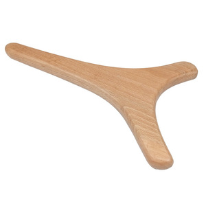 Planche de massage en bois de hêtre pour le dos, le cou, les épaules, thérapie des méridiens, outil Gua Sha en bois, soins de beauté du corps - Product Image 4