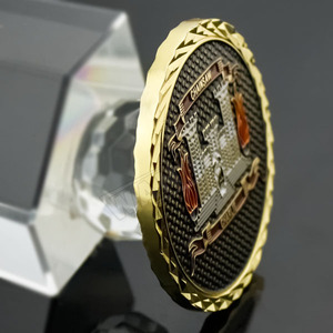 Customized Professional Good Price Of Custom Golf Coins Zinc Alloy Challenge Coin <strong>Metropolitan</strong> - Product Image 1