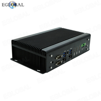 Mini PC Industrial de 9.ª Generación con CPU I7 9750H, 3* 4*RS232, 2*422/485 COM, 14GPIO, 2*i225, 2.5G, DDR4, SSD, Sin Ventilador, Nueva Computadora de Escritorio