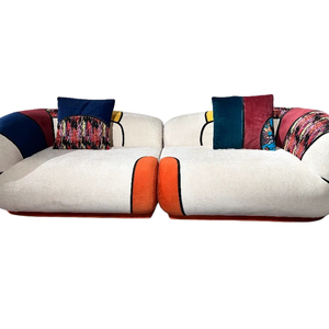 Sofá con Funda Extraíble de Tela Comprimida para una Fácil Limpieza y Mantenimiento, Tela Resistente a las Manchas, <span class=keywords><strong>Muebles</strong></span> para el Hogar Aptos para Mascotas - Product Image 1