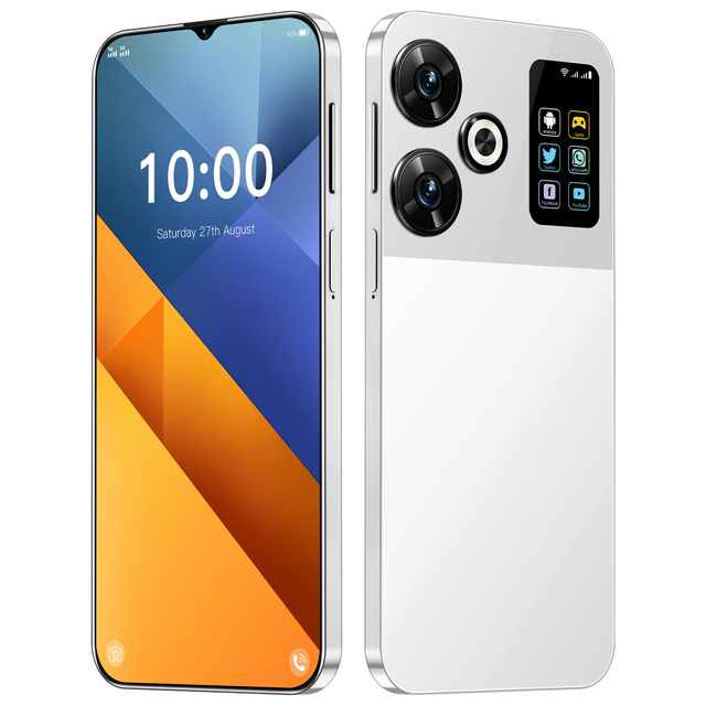 New 5g Smartphone 6.8inch Dual Sim Card Dual Standby Phone Facial Recognition 16Gb+256Gb 512Gb Hot-Selling New Model