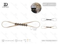 Women's Steel Alloy <b>Waist</b> <b>Chain</b> Antique Silver Plated Flower Design Daily Wear Fashion Body Jewelry - Product Image 3