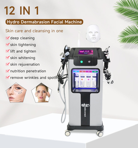 Newest 12 in 1 Hydra Oxgen Facial Diamond Micro Crystal Dermabrasion H2O2 Aqua Water Jet Peeling Machine - Product Image 2