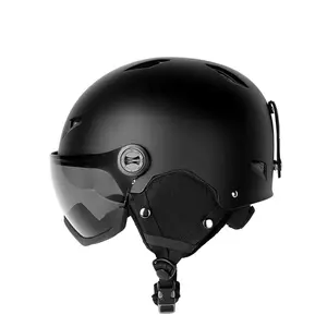 Новинка 2022, теплый лыжный шлем для взрослых, спортивное Защитное снаряжение для занятий спортом на открытом воздухе, защитный шлем для катания на лыжах с очками