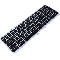 Keyboard Backlit AS untuk HP Envy 15-J000 15T-J000 15T-J100 15Z-J000 15-Q 15Z-Q M7-J Keyboard Laptop Bingkai Putih Hitam