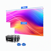 Écran LED d'intérieur P3.91 P2.9 en stock, installation facile, résolution 8K, étanche IP65, garantie 5 ans, affichage pour événements et scènes en promotion