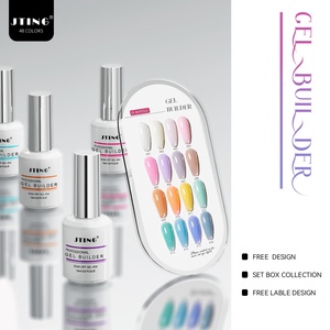 JTING Gel Constructeur BIAB Professionnel 16 Couleurs en Bouteille pour Extension d'Ongles, Végan et Sans Cruauté Animale, Vernis Gel OEM Marque Privée - Product Image 5