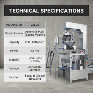 Nuovo Design Macchina Dosatrice per Condimenti <span class=keywords><strong>Pizza</strong></span> a Velocità Regolabile, Spargitore di Ingredienti Secchi in Acciaio Inox per <span class=keywords><strong>Pizzeria</strong></span> - Product Image 6