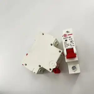 Interruptor de ar doméstico industrial MCB AC 230V 400V micro 1p2p 3P 4p6a 16A 32A 40A 50A 63A