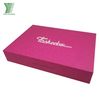 Caja de cartón y papel de lujo con logotipo personalizado al por mayor, caja de ropa para camisetas, Cajas de Regalo para ropa