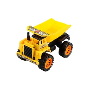 Vendita calda 2024 di nuova costruzione camion giocattoli Set per bambini veicoli giocattolo escavatore rullo stradale miscelatore camion tirare indietro auto giocattolo
