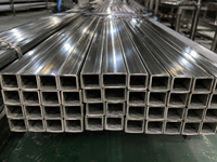 Tube rectangulaire en acier inoxydable Zhuo Ye Duplex 2205, haute résistance, antirouille, pour structure industrielle lourde