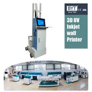 BYTCNC impresora de pared vertical con efecto 3D familia impresora de rueda vertical 3D máquina de impresión de pared