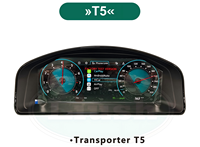 Tableau de bord de qualité pour VW Transporter T5/T6, écran LCD numérique, compteur de vitesse pour Volkswagen Caravelle Multivan