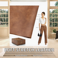 Nouveautés - Best-sellers - Pantalons skinny en tissu tricoté en cuir PU - Leggings - Manteaux - Extensible dans 2 sens - Super doux