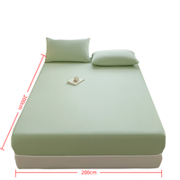 Couvre-lit personnalisé en polyester 200x200 cm, taie d'oreiller, protection contre la poussière toute saison, literie en gros, emballage de grande taille