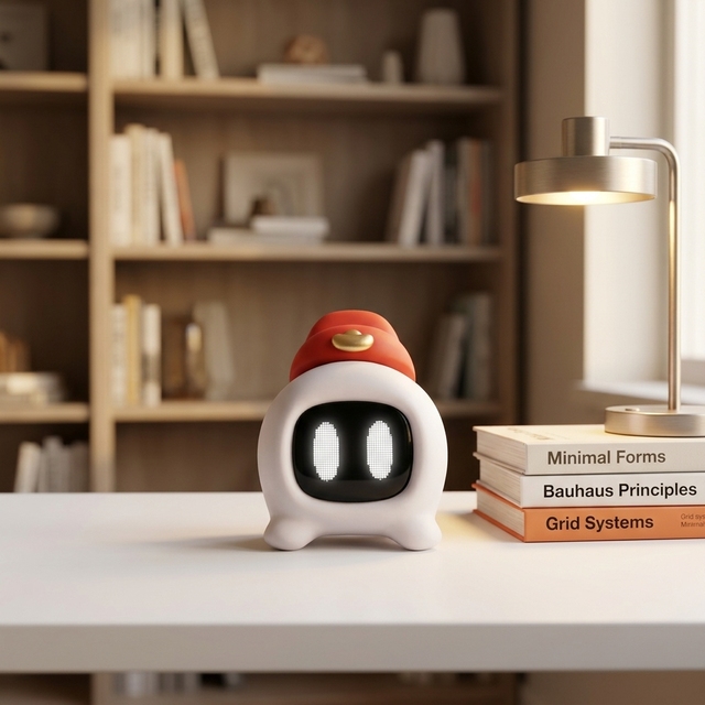 AI Virtual Pet Car Companion Robot ABS Material Stay Safe In-Car God of Wealth Trendy Playmate Mood-Enhancing  AI Desktop Device