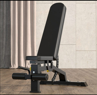 Bangku Angkat Beban Lipat Berkualitas Tinggi 300KG, Peralatan Latihan Gym, Bangku Dumbbell yang Dapat Disesuaikan