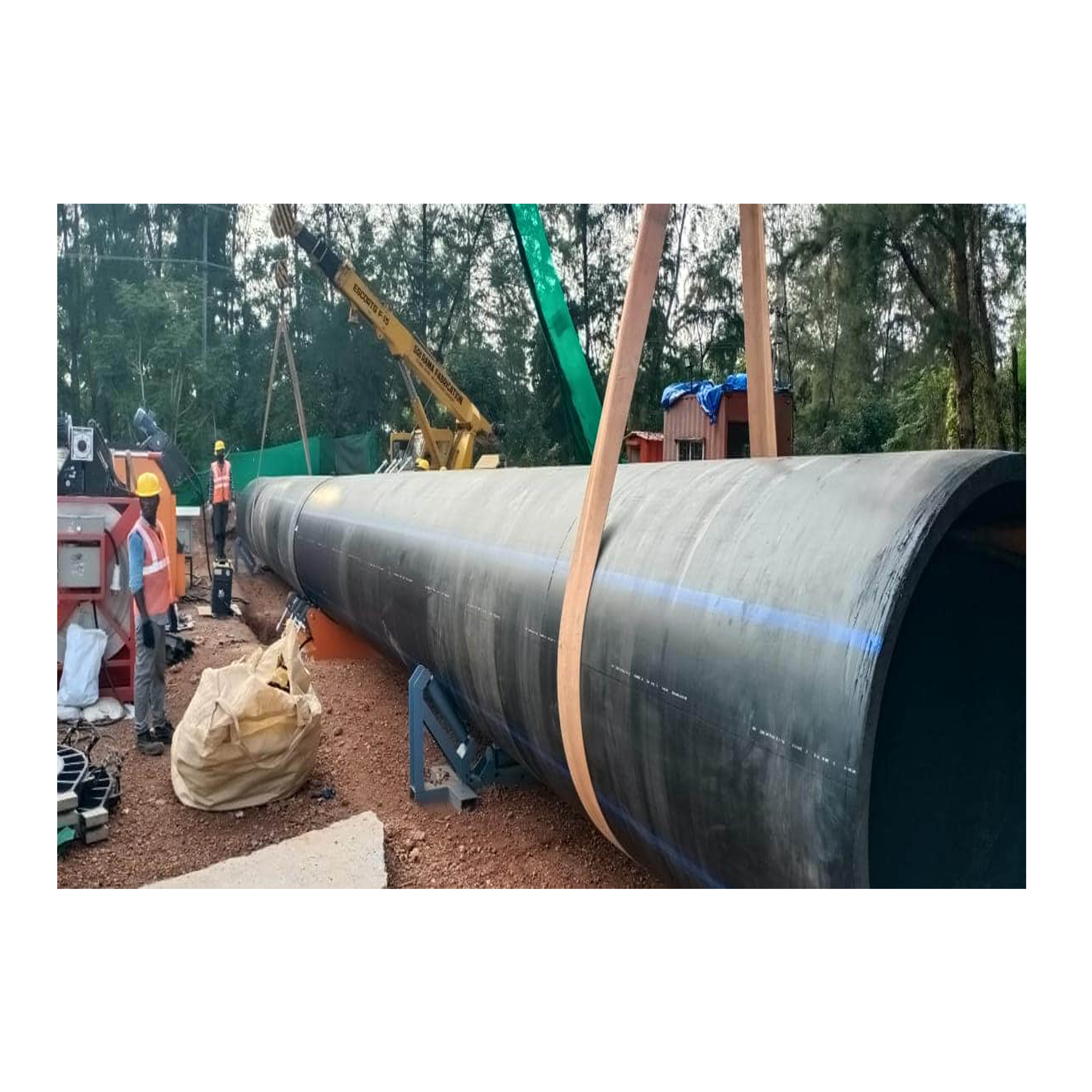DRD ISO4427 черный пластик HDPE водяная труба 50 мм Hdpe трубка 200 мм с Hdpe труба по низкой цене, труба pe100