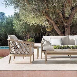 Patio Garden Sets Leisure Teak Wood Chairs Outdoor Teak Furniture Rectangular <b>Dining</b> <b>Table</b> - Product Image 5